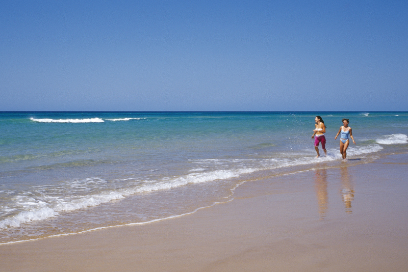 Passeio na praia